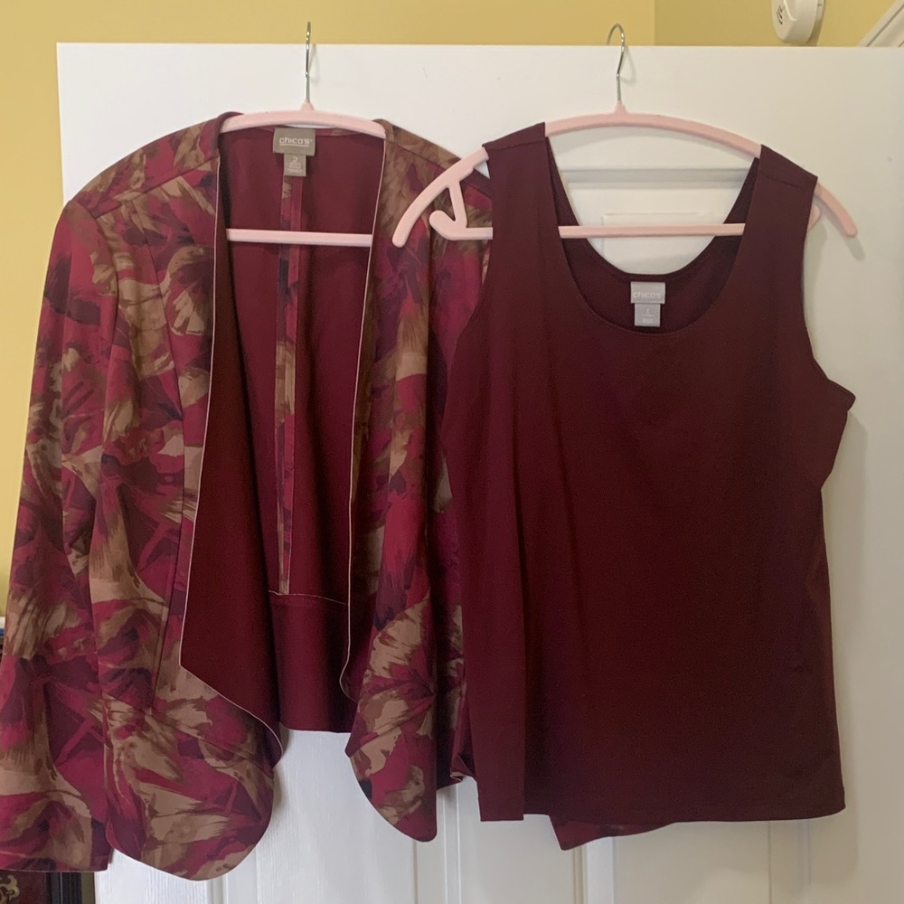 Chico’s Jacket and Top